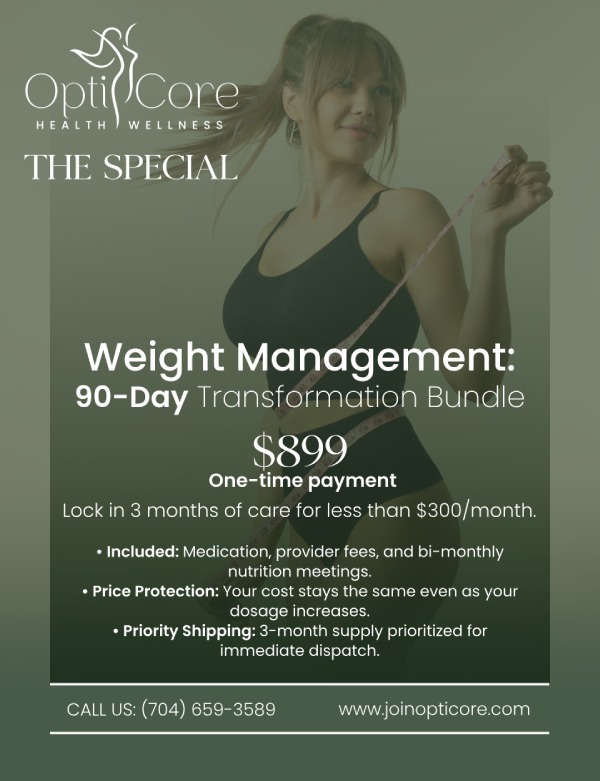 Membership Plans at OptiCore Health and Wellness in Belmont, NC