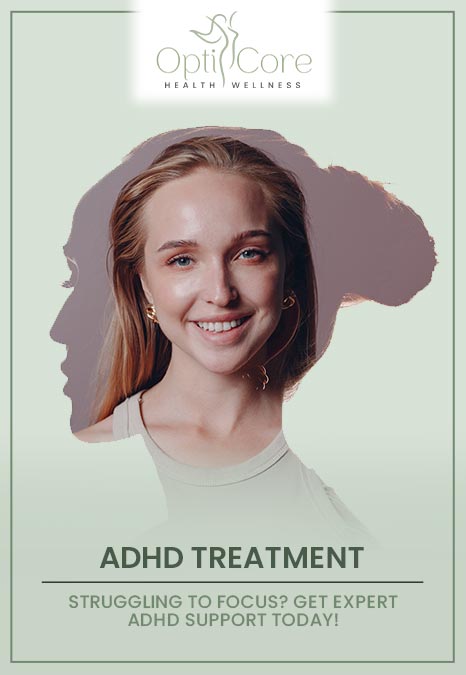 At OptiCore Health and Wellness, Nimrode N Aridou, PMHNP-BC, MSN, BSN, RN, provides personalized ADHD care. She focuses on thoughtful evaluation, symptom understanding, and supportive care tailored to each patient’s needs, lifestyle, and overall well-being. For more information, contact us or request an appointment online. We are conveniently located at 6640 Wilkinson Blvd, Suite 450, Belmont, NC 28012.